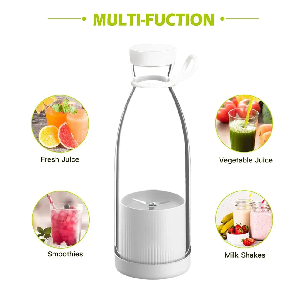BlendPod Pro — Mini USB Rechargeable Personal Blender | 420ml Travel Smoothie & Juice Maker